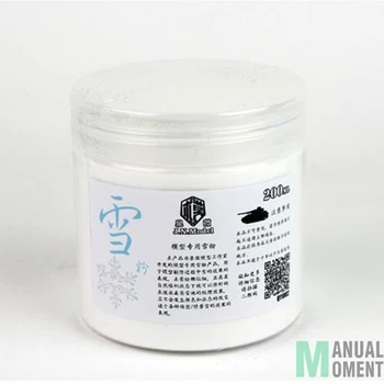 

Model Scenario Modelling Pigment Snow powder microballoons 200ml Create snow accumulation effect diorama Special Accessories
