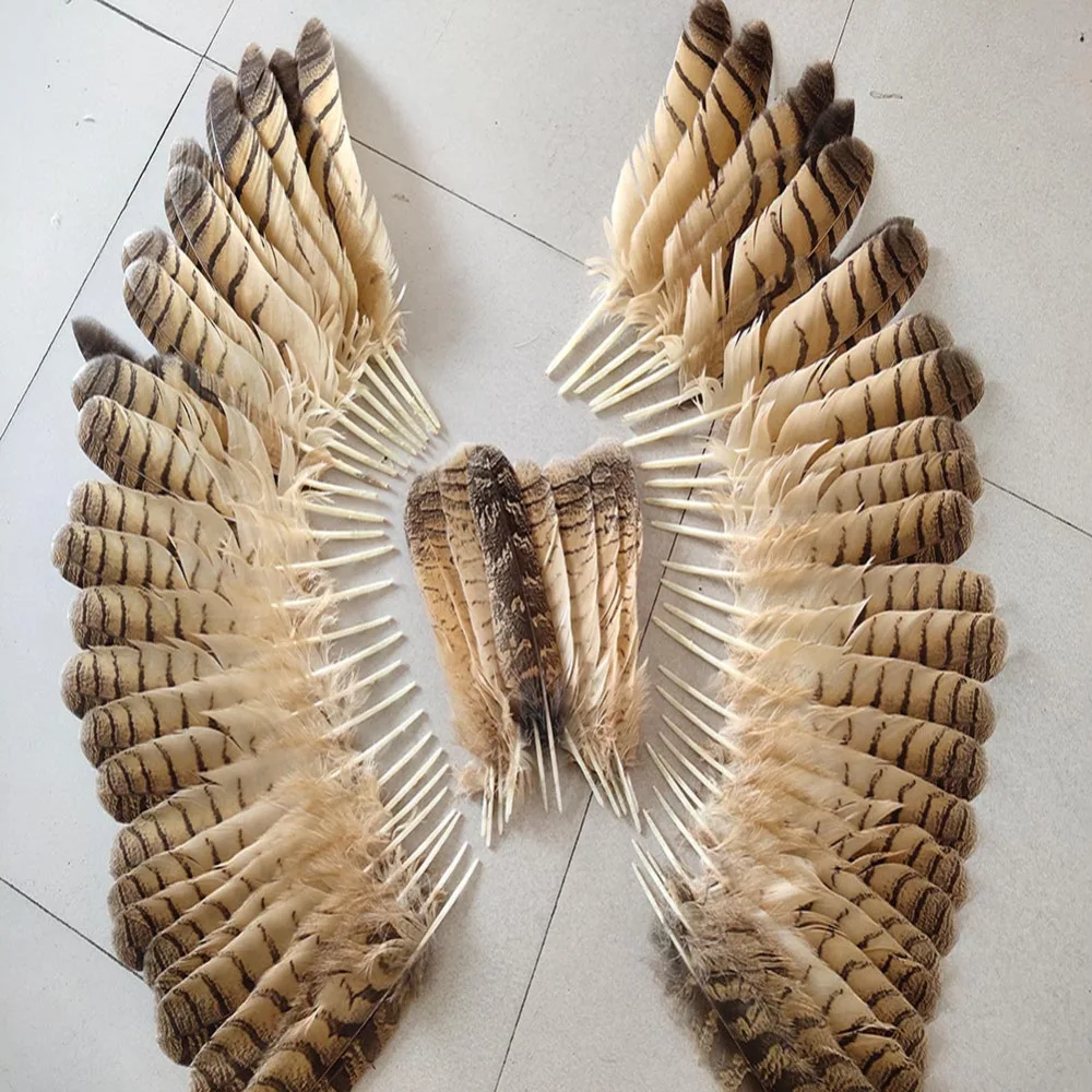 Набор высокого качества пугающие натуральные орлиные перья 20-33 см/8-14 дюймов Diy сценическое украшение для ювелирных изделий