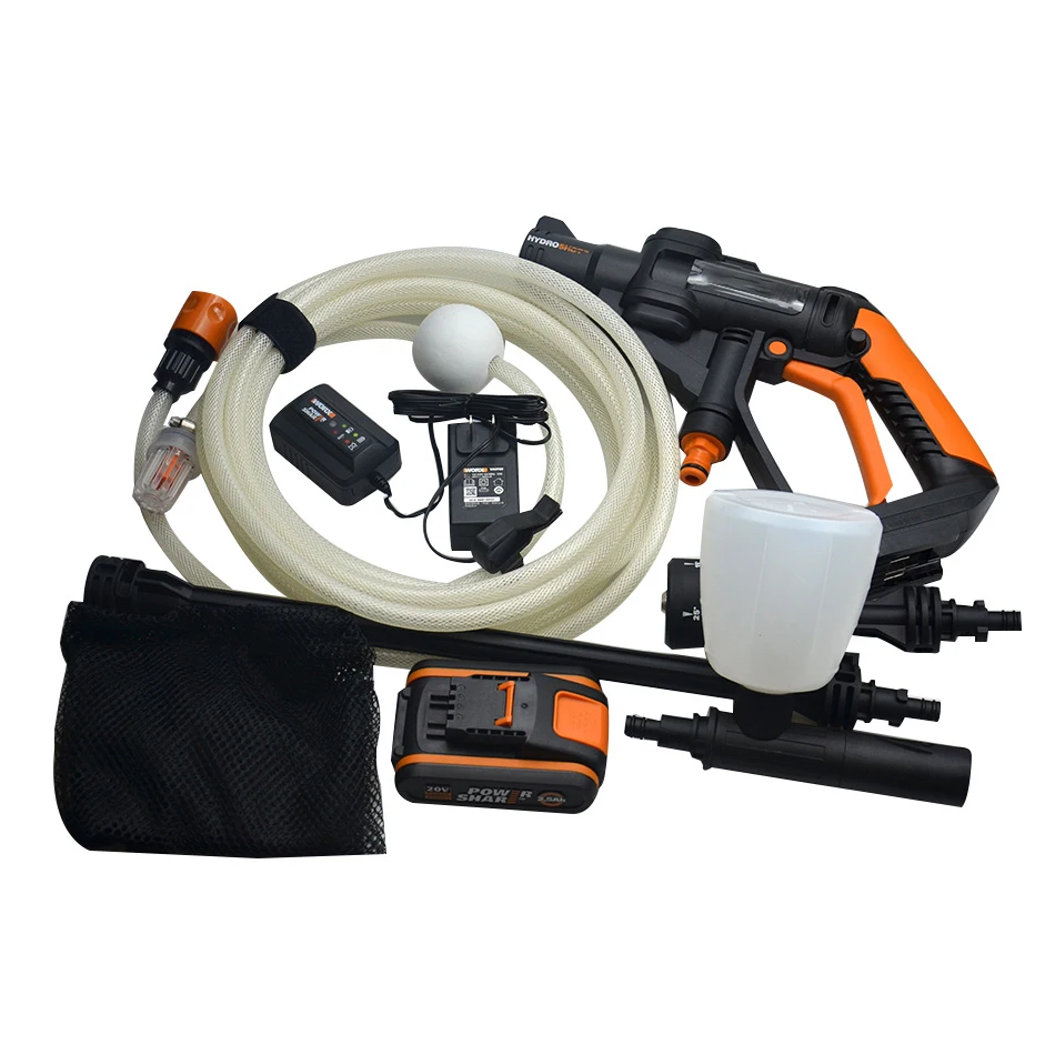 WG629E High-pressure Car Washing Machine Wireless Lithium Battery Cleaning Home Charging Water Gun Automatic Portable Wash WG629E High-pressure Car Washing Machine Wireless Lithium Battery Cleaning Home Charging Water Gun Automatic Portable Wash