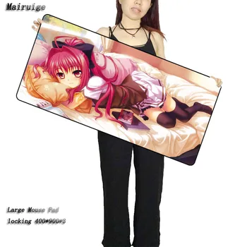 

Mairuige Computer Speed Large Lock Edge Mouse Pads Girl Sexy Gaming Mouse Pad Rubber Gamer Soft Comfort Mouse Mat for LoL CSGO