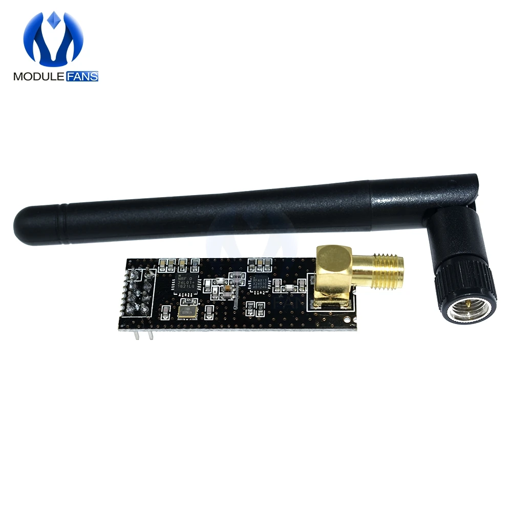 NRF24L01 PA LNA беспроводной модуль для Arduino с антенной связи приемопередатчика 1100