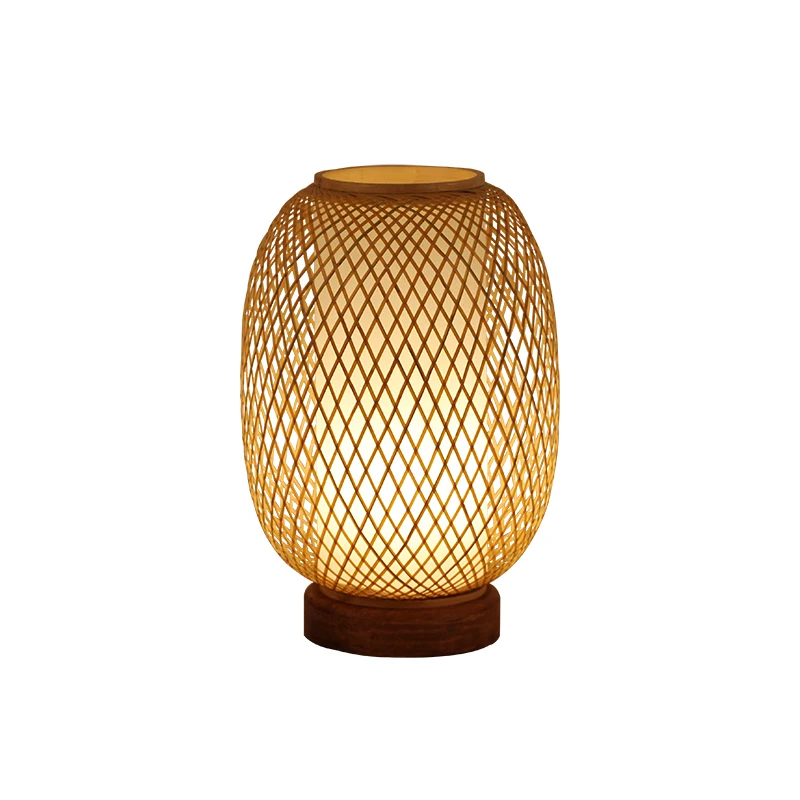 bamboo bedside lamp