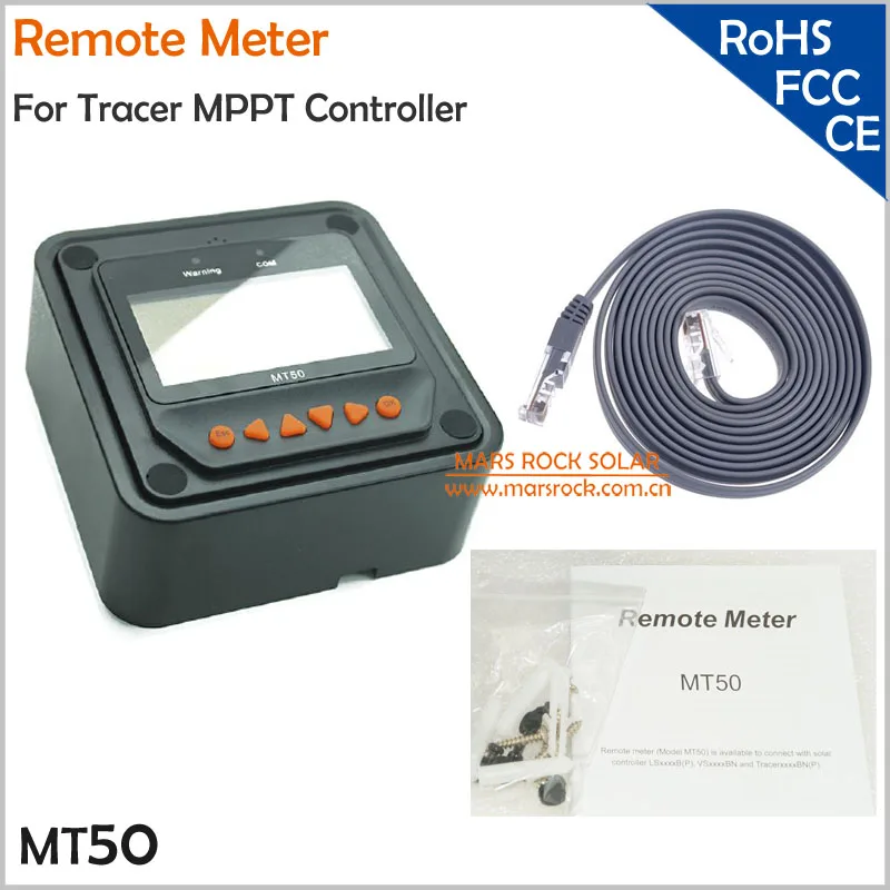 

MT50 LCD Display Remote Meter for Tracer4215BN MPPT Solar Charge Controller