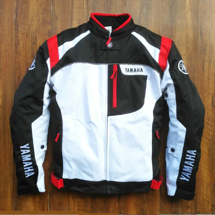 

2018 Winter Moto GP Motocross Racing Jacket For Yamaha Team Racing Motorbike Black Jackets Windproof and waterproof