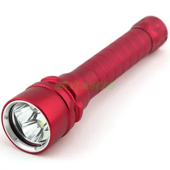

4000 Lumens 3 x XM-L T6 LED Diving Flashlight Waterproof 100m Depth Underwater Flashlight 18650 Flash Light