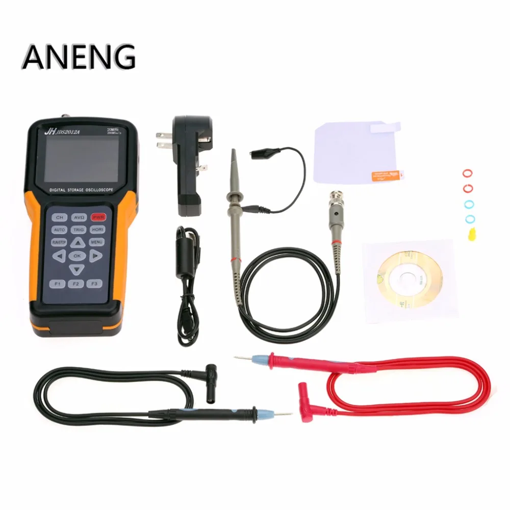 

ANENG JDS2012A Handheld Oscilloscope 1 Channels 20MHz multimeter Oscilloscope