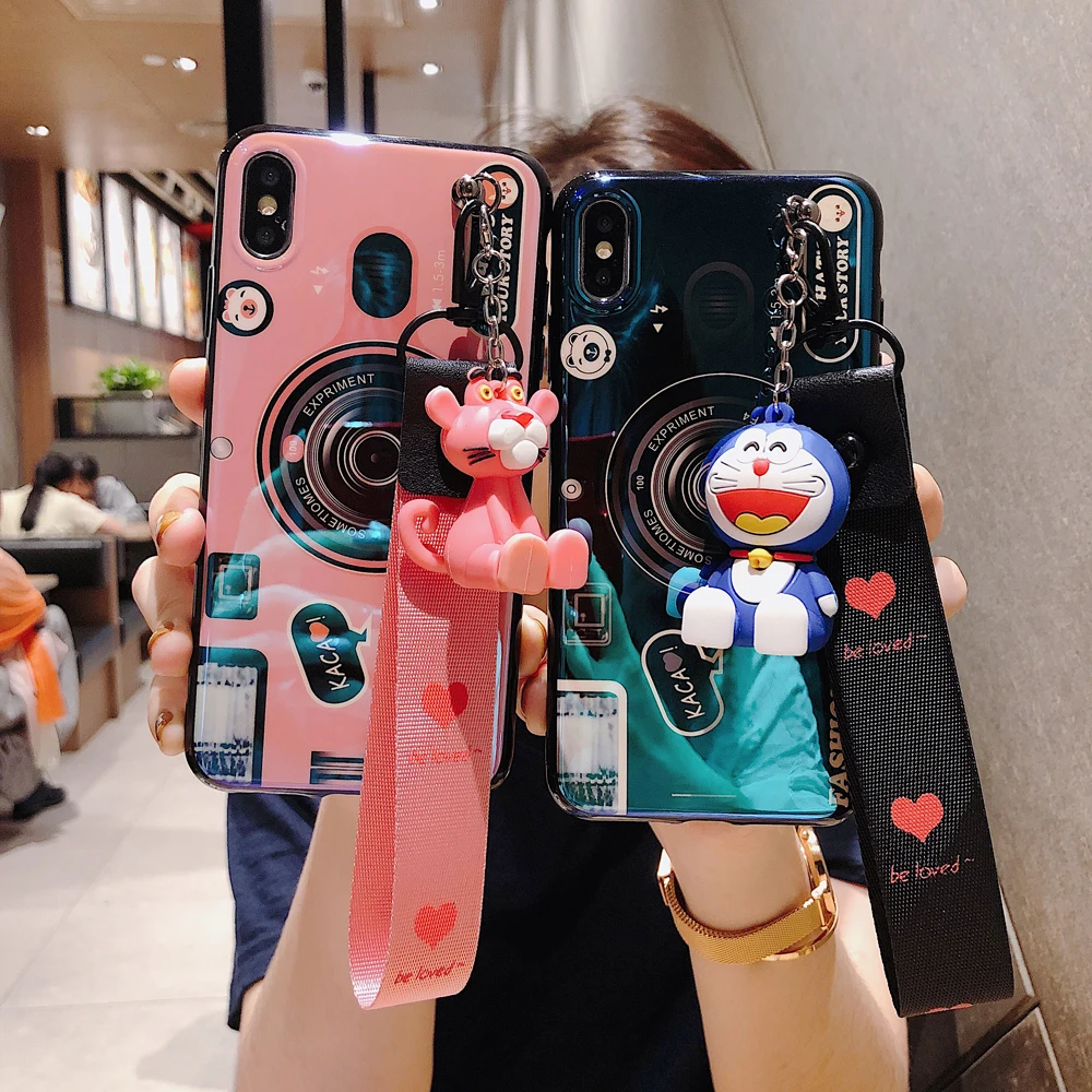 

Vintage Camera Soft Case for Xiaomi 5X 6X Redmi 5 Plus Note 4 4X 5 5A Prime S2 Y2 6 Pro 6A Phone Cases Cover & Bracket Lanyard
