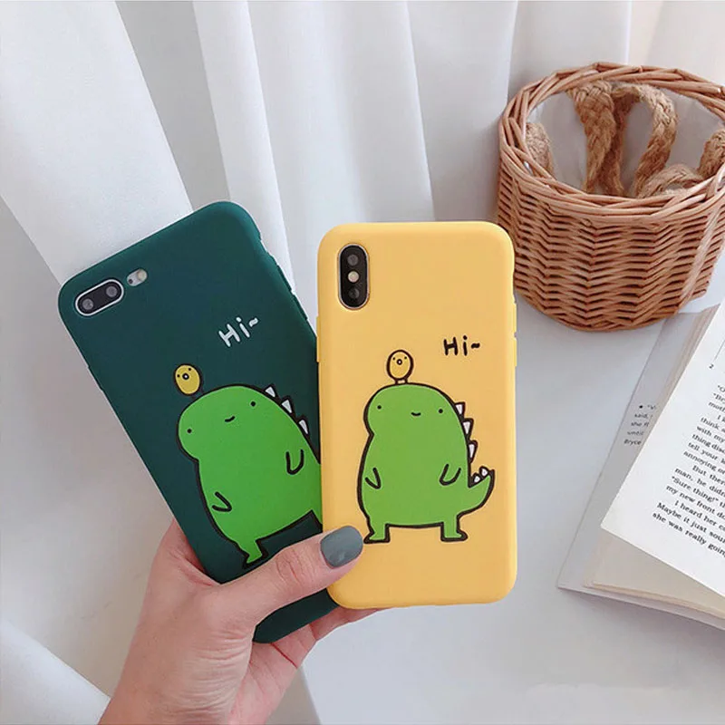 

Hand-painted Cartoon Dinosaur AppleX Iphone8plus/7plus Mobile Phone Case