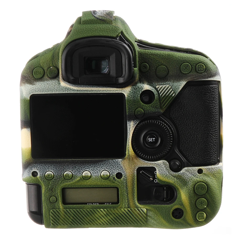 Qualidade de Borracha Case do Corpo Pele para Canon Alta Silicone Macio Câmera Proteção 1dx ii Iii 1dxii Bolsa Protetor Capa - Image 4