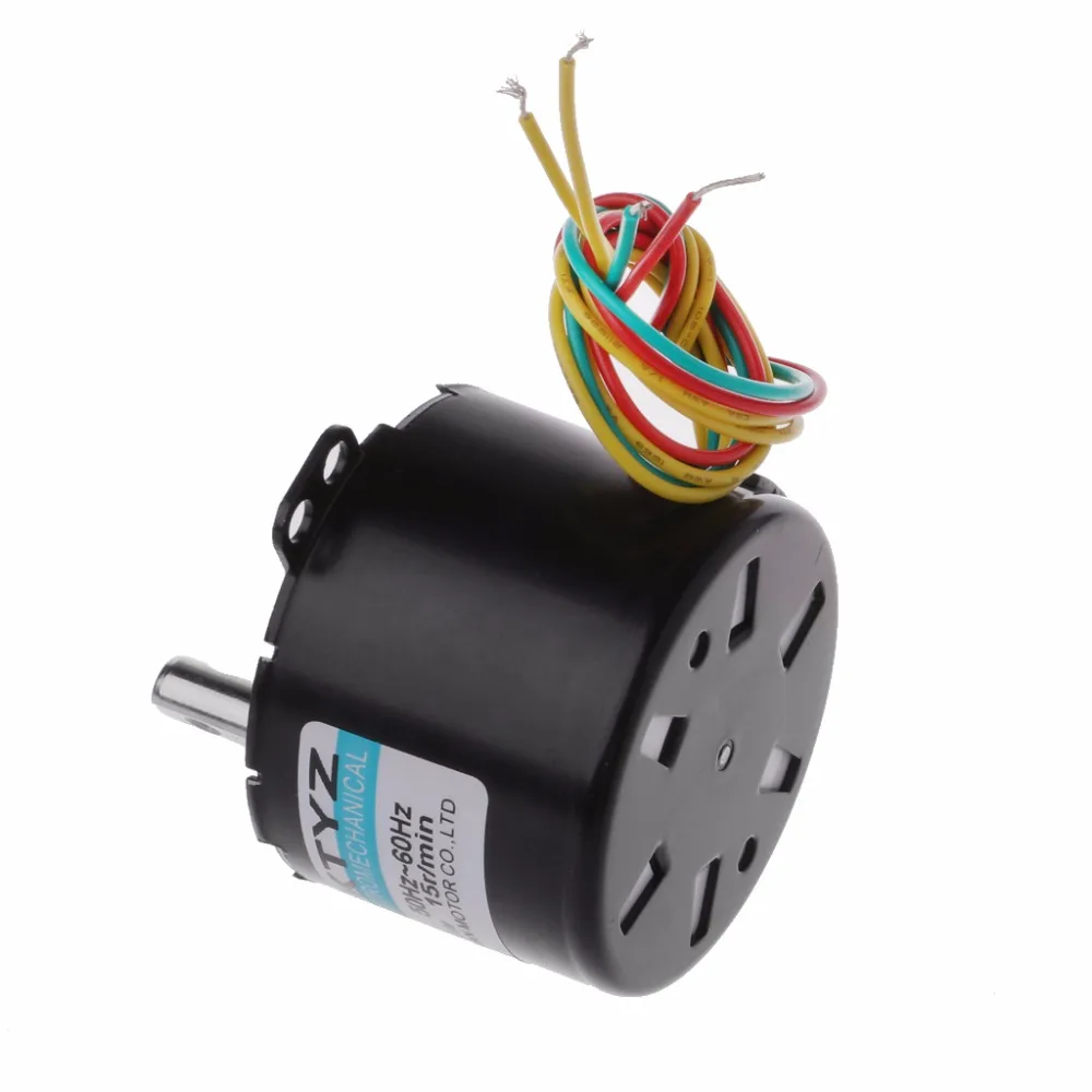 

50KTYZ 220V Synchronous Motor Permanent Magnet Gear Reduction Motor Reversible