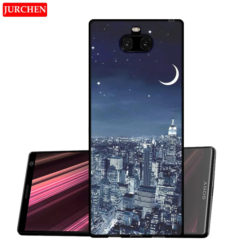 Чехол JURCHEN для sony Xperia 10/10 Plus, силиконовый чехол с мультяшными рисунками, мягкий чехол из ТПУ для sony 10, чехол для sony 10 Plus, чехол для телефона - Цвет: 42