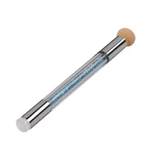 HAICAR, новинка, кисть для нейл-арта, карандаш для ногтей, блестящая пудра, набор, раскрашивающая кисть+ губка, инструменты для нейл-арта, щетка для маникюра