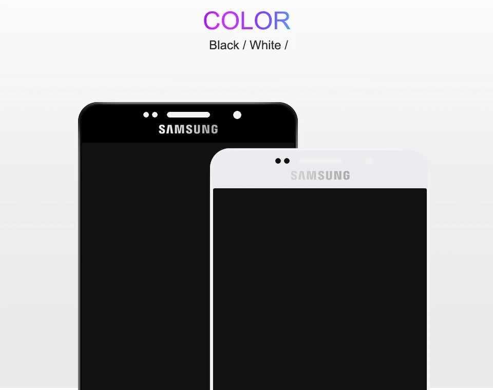 A5 lcd для samsung Galaxy A510 Lcd A510 A510F дисплей сенсорный экран дигитайзер с рамкой сборка Замена