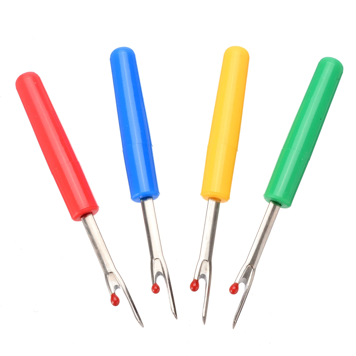 

4pcs Small Plastic Handle Craft Thread Cutter Seam Ripper Stitch Unpicker Sewing Tool Sewing Accessories Thread Picker Tool