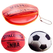 1pcs Cartoon basketbal ball flannelette font b children b font zipper bag kids zero font b