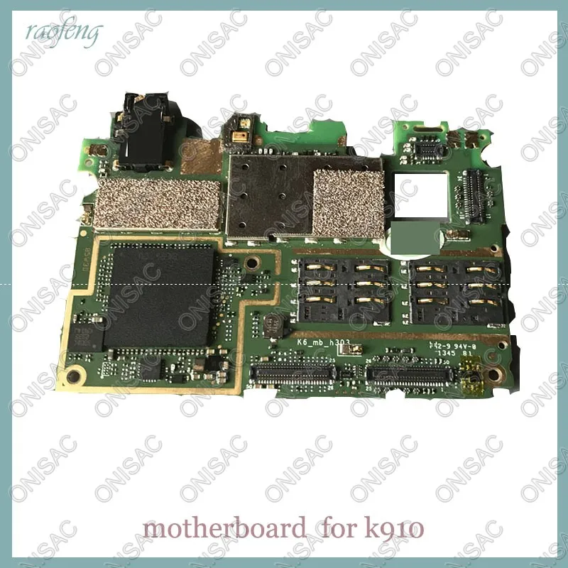

Raofeng well work for Lenovo k910 Motherboard unlocked used WCDMA version mainboard with chips Logic Board