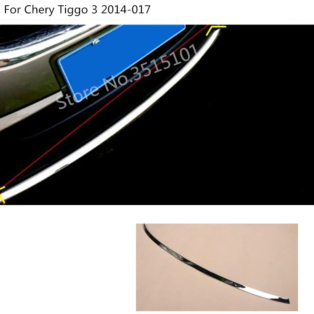 

Car cover protection detector trim Front bottom Grid Grill Grille racing edge For Chery Tiggo-3 Tiggo3 2014 2015 2016 2017