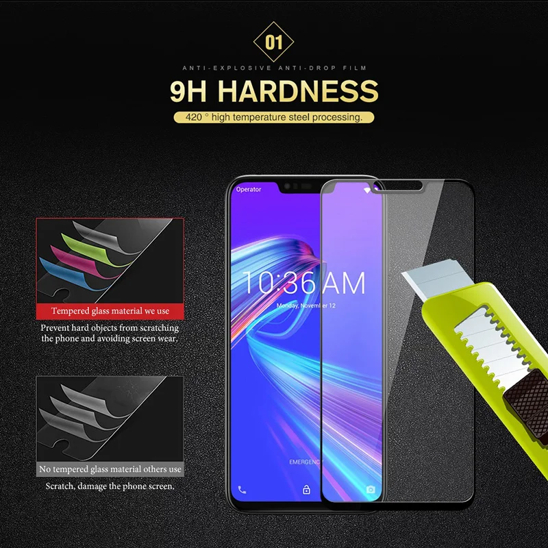 Full Cover Tempered Glass For Oppo Reno Z Screen Protector For Oppo Realme C2 K5 X2 Pro XT Reno Ace Protective Phone Glass Film