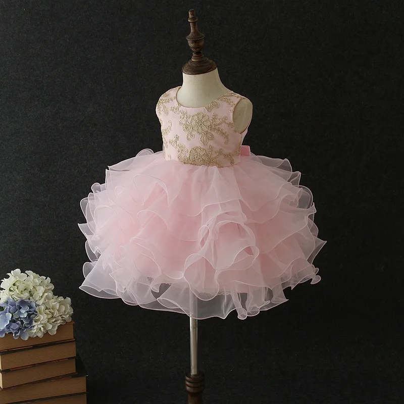 Новинка года; романтическое Пышное Платье с цветочным узором для девочек; милое платье трапециевидной формы в стиле Лолиты; детская одежда