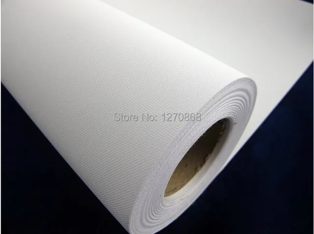 260g water resistant polyester inkjet canvas roll for wholesale