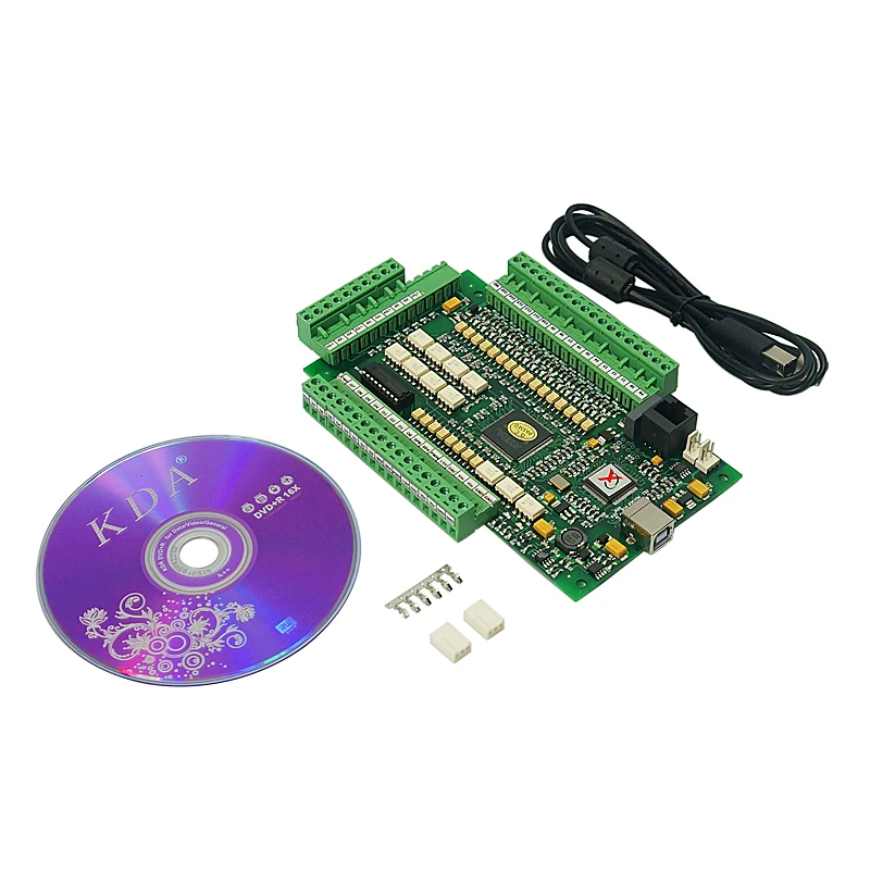 Новый тип 200 кГц 3 оси 4 mach3 движения usb breakout cnc контроллер карты интерфейсная плата