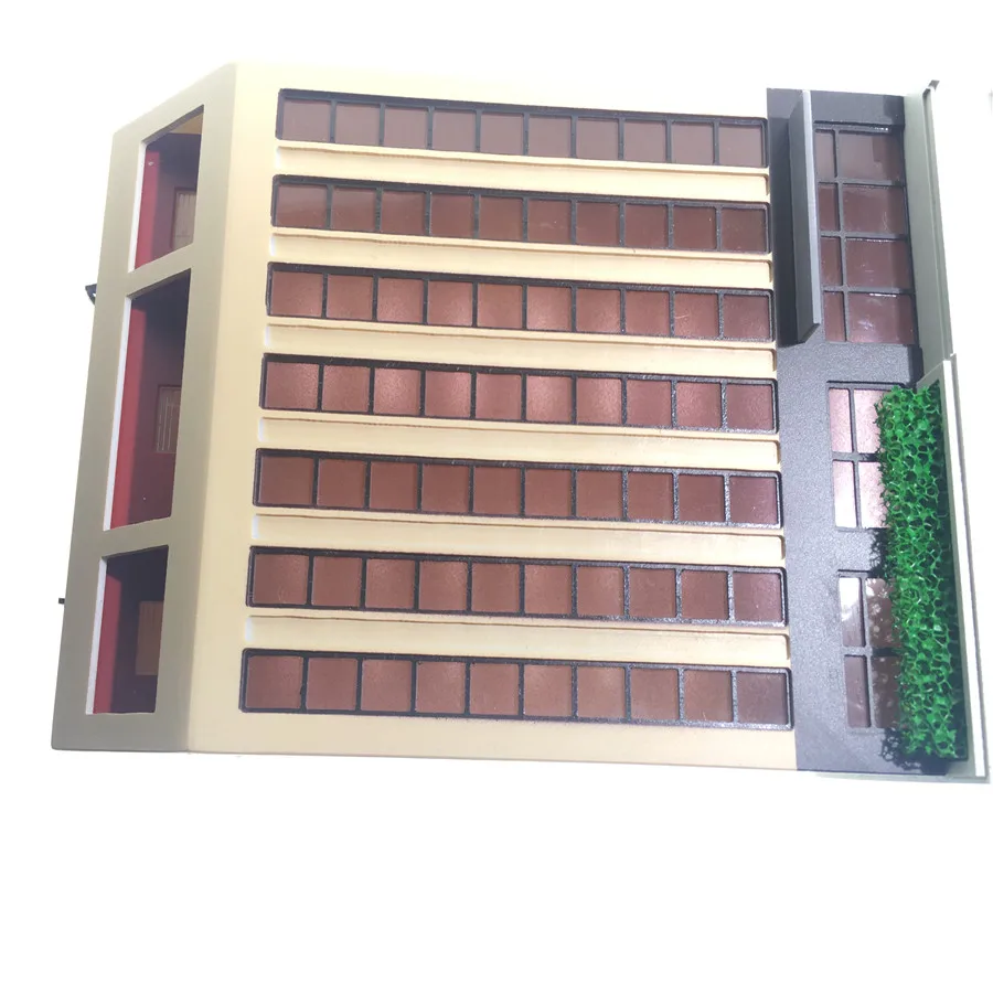 architecture model building for ho train layout01