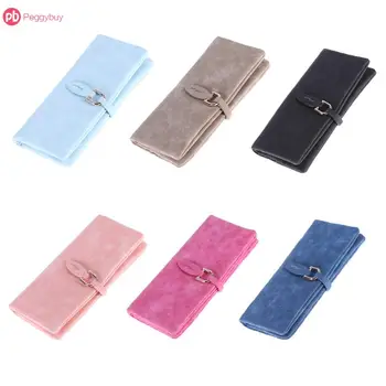 

Fashion Women leather Leaf Long Wallet Female Coin Purse Change Clasp Purse Money Bag Card Holders Womens Wallets And Purses