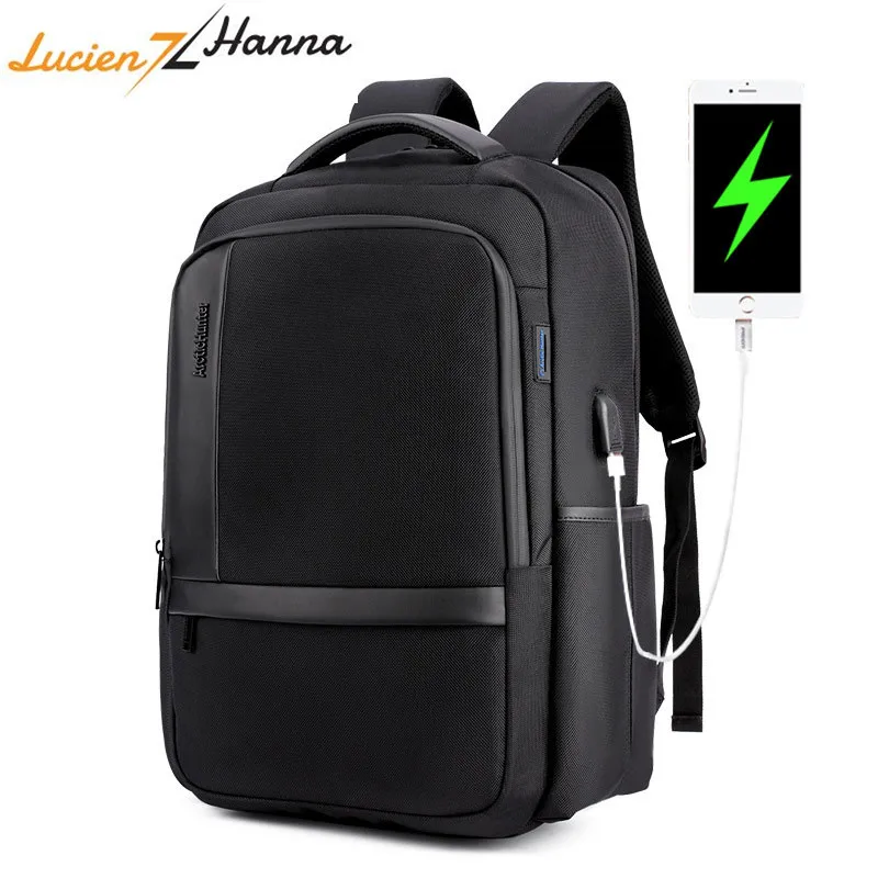 Puerto de carga USB externo impermeable Mochila hombres 15,6 pulgadas Bolsa de ordenador paquete Anti robo Mochila cuaderno de viaje Mochila Puerto de carga USB externo impermeable Mochila hombres 15,6 pulgadas Bolsa de ordenador paquete Anti robo Mochila cuaderno de viaje Mochila