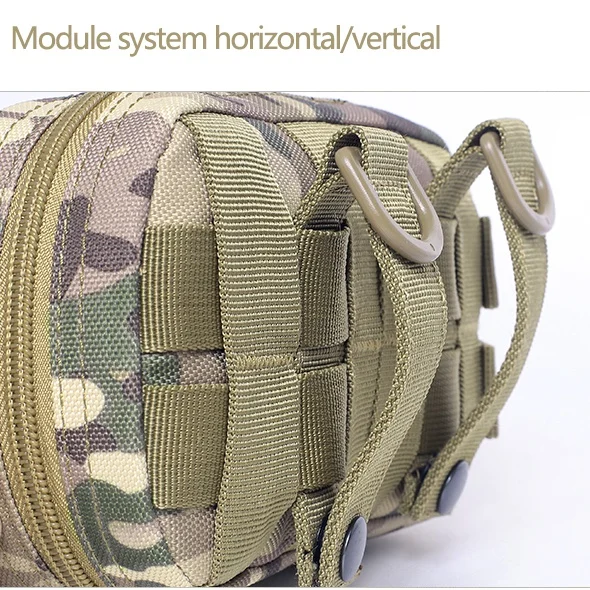 Мужская нейлоновая сумка для кемпинга, тактический ремень, Маленький Карманный военный кошелек, поясная сумка для путешествий, охоты, сумка для винтовки