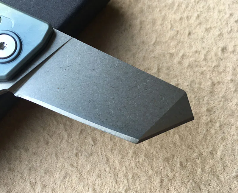 LEMIFSHE N255 Флиппер складываемый карманный нож сувенирные ножи D2 лезвие титановая ручка шарикоподшипник Открытый Отдых Охота EDC инструменты