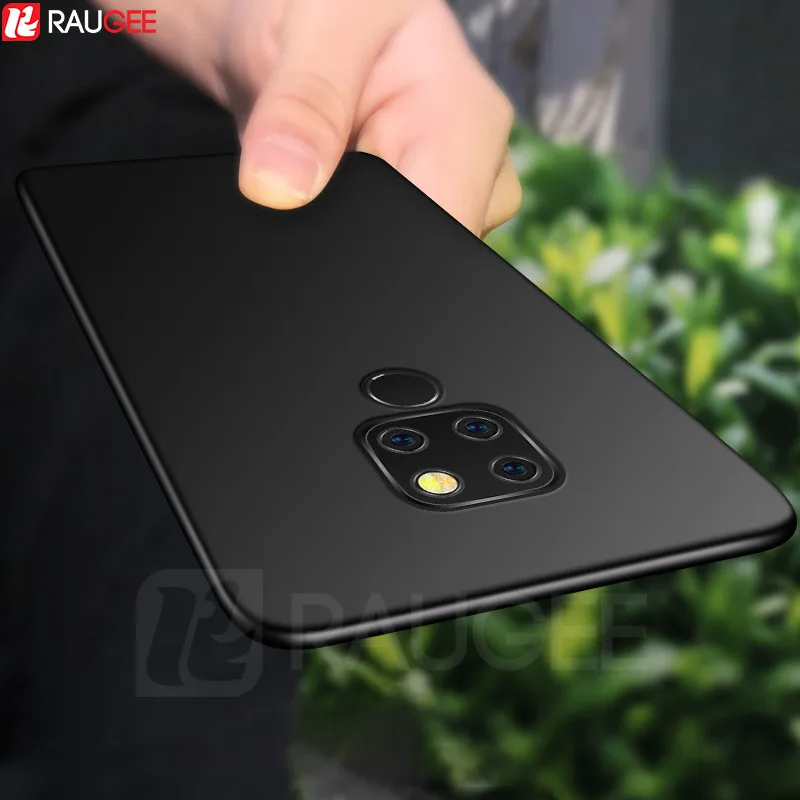 

Plain Case For Huawei Mate 20 Pro Case Matte Soft Bumper Ultra Thin Protective TPU Back Cover For Huawei Mate 20 Pro Case