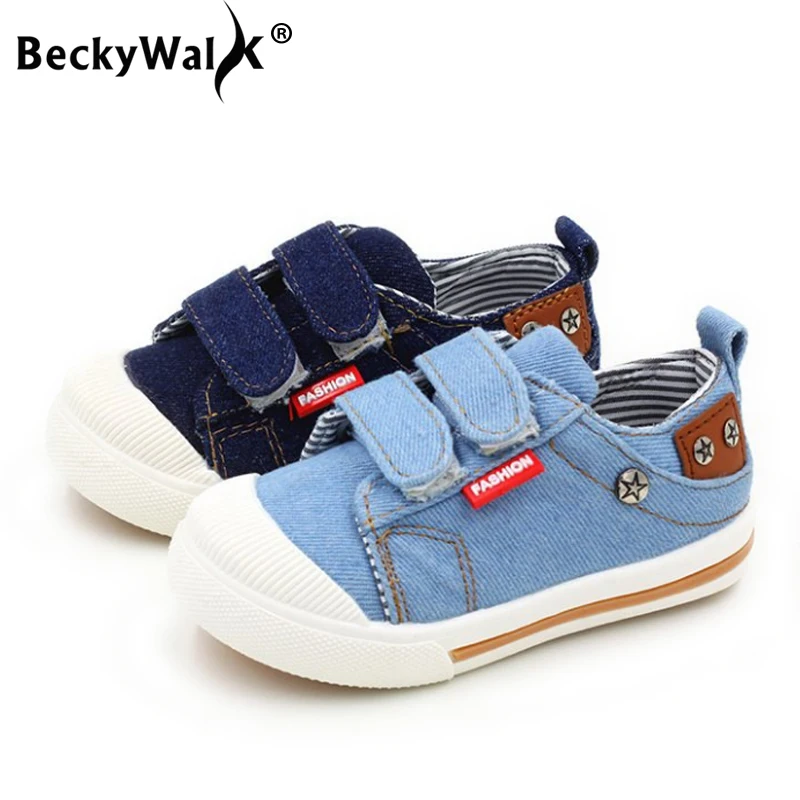 

Canvas Children Shoes Spring Comfortable Jeans Toddler Baby Sneakers Kids Denim Sport Running Boys Shoes and Girls Shoes CSH227