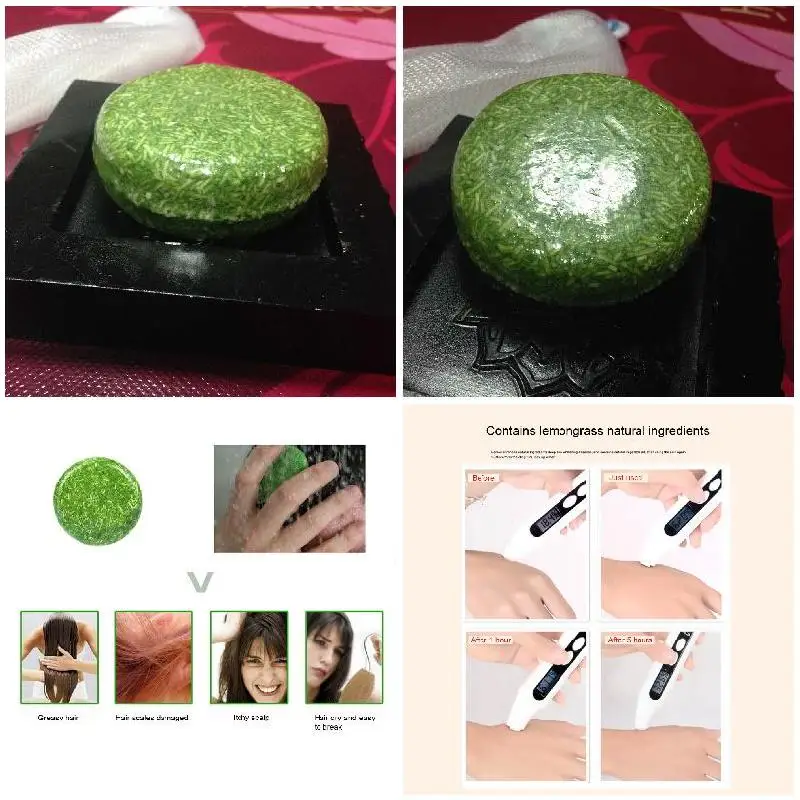Shampoo Soap Глубокая чистка уход за волосами питательный против перхоти контроль