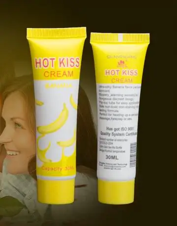 Lubricant Banana Cream Edible Personal Body Grease Oral Vaginal Anal Lubricant for Sex Penis Massage Oil 30ml Love Gel
