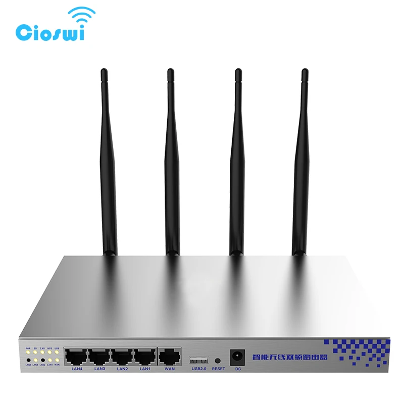 OpenWrt 802.11AC 1200 Мбит/с 2,4G 5G двухдиапазонный Wi-Fi маршрутизатор MT7620A MT7612 чипсеты высокой мощности беспроводной маршрутизатор длинный Диапазон Wi-Fi