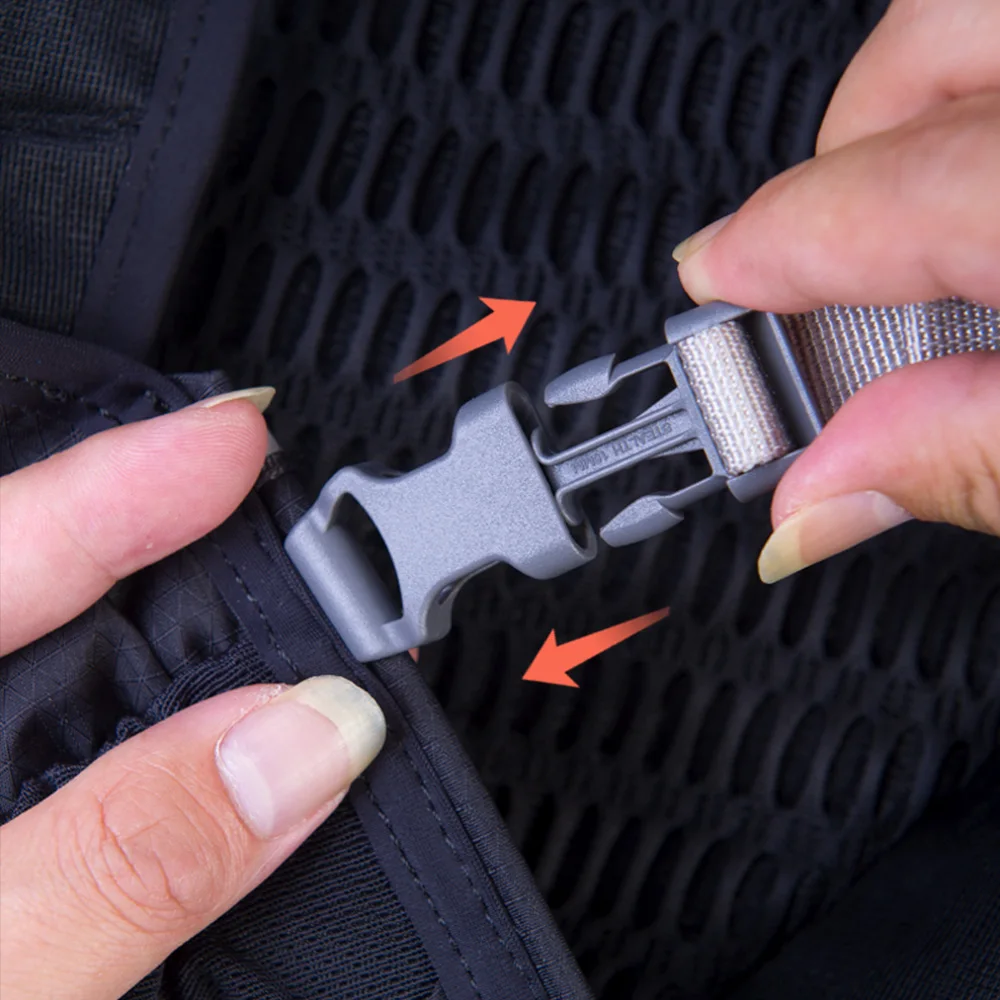 AONIJIE C930 al aire libre ligera hidratación mochila gratis 2L agua de la vejiga para senderismo Camping corriendo maratón carrera - 5