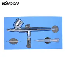 0,3 мм гравитационная подача двойного действия Мини Аэрограф пистолет-распылитель Набор для краска для ногтей опрыскиватели Аэрограф с насадкой гаечный ключ капельница