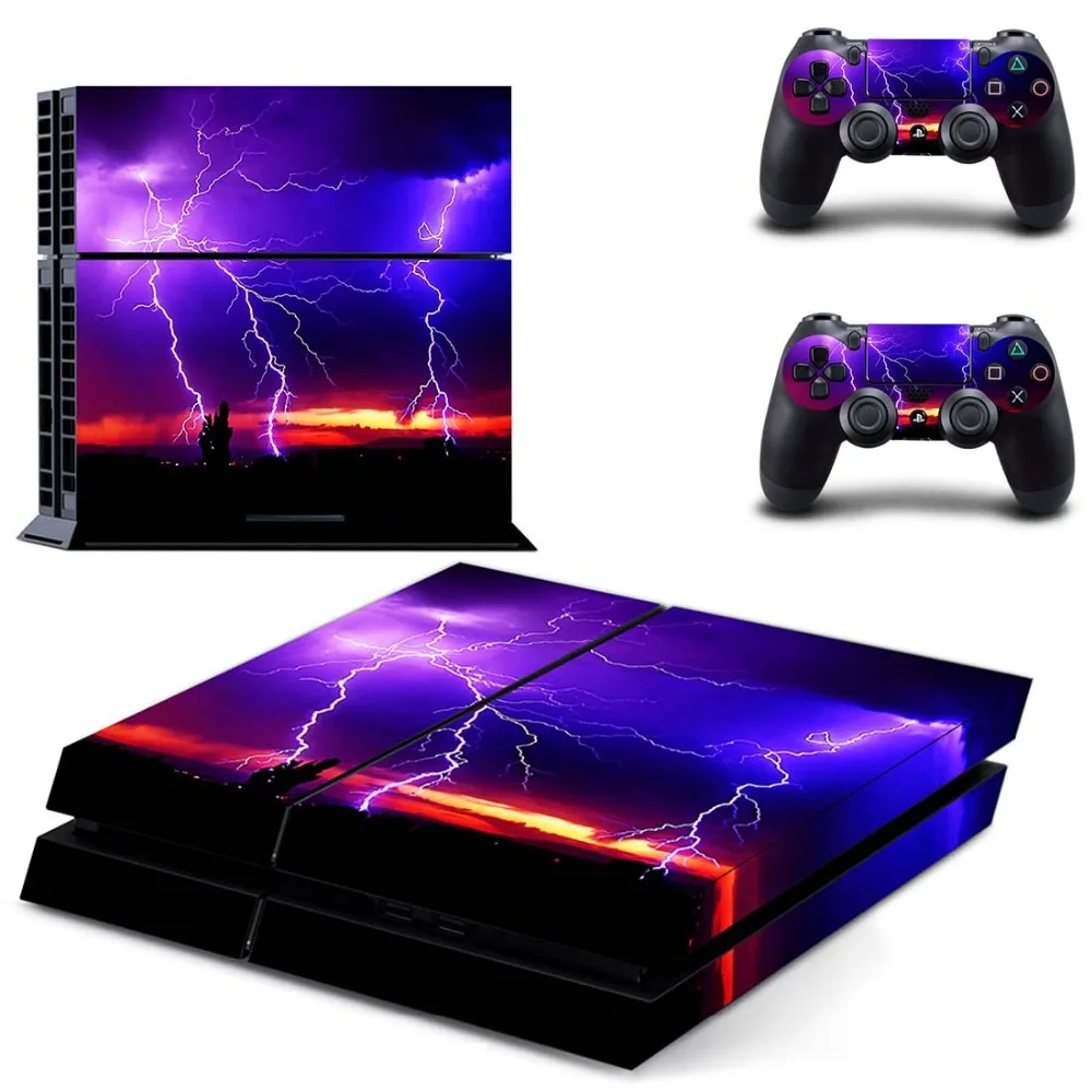 Кожи Стикеры PS4 силы природы для Sony PlayStation 4 консоли и контроллера