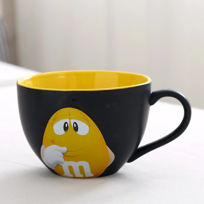 M & M's MM стеклянная керамическая кофейная чашка с молоком для чая кофе овсина