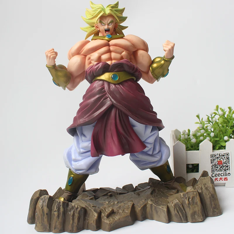 

Anime Dragon Ball Z Action Figures Broli Super Saiyan Broly PVC Action Figure Collectible Figurine CEECILIO