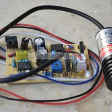 Красный лазерный точечный модуль 100 мВт 650nm 655nm w/Driver out 5V