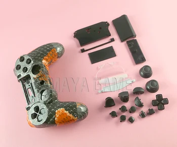

OCGAME high quality Custom Housing Shell Mod Kit Case Cover dragon Game Controller Shell Housing Case for PS4 Controller Cover