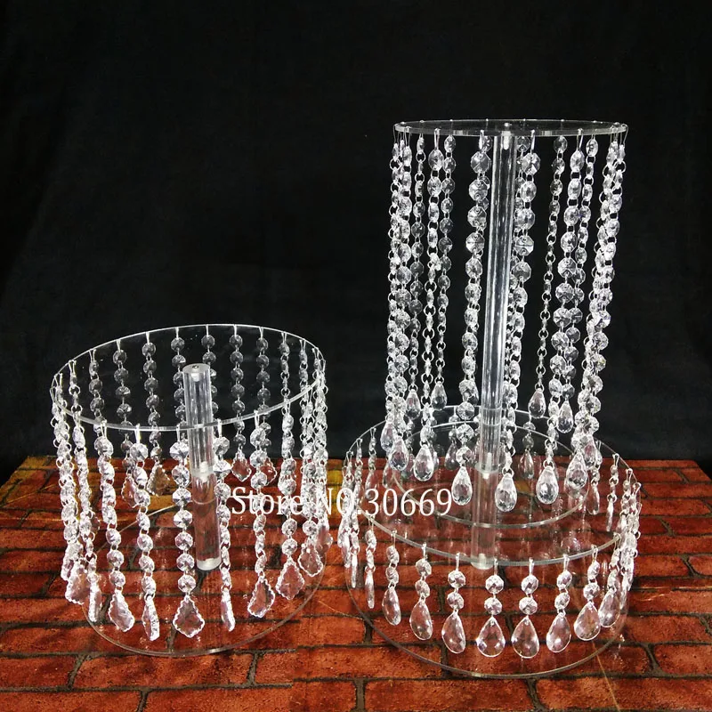 With Lights Crystal Acrylic Wedding Centerpiece Crystal