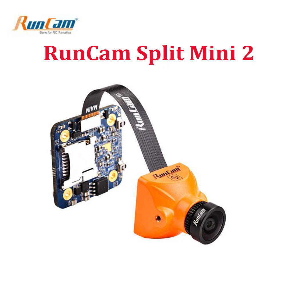 

RunCam Split Mini 2 FPV WIFI Camera FOV 130 Degree 1080P/ 60fps HD Recording & WDR Mini NTSC/PAL Switchable For RC Models Toys