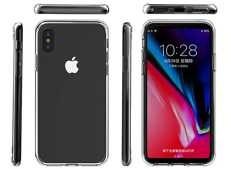 Luxury Case For iPhone X XS 8 7 6 s Plus Ultra Thin Slim Soft TPU Silicone Xs Max Cover Case For iPhone XR 8 Coque Fundas Capa (2)
