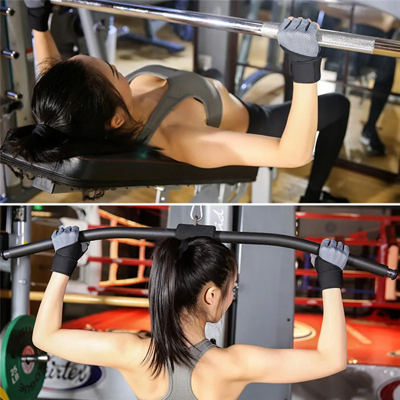 Women Men Training Gym Gloves Body Building Sport Fitness Gloves Exercise Weight Lifting Gloves 1 Pair