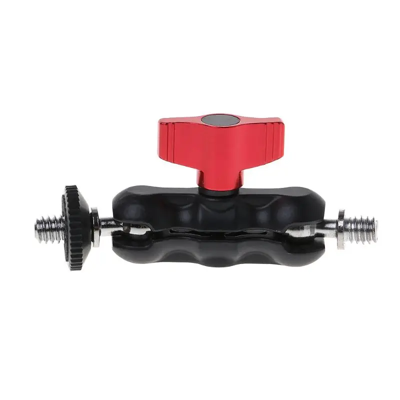 Camera Accessories Camera Double Ball Heads Double Ball Head Shoe Mount Adapter Magic Arm 1/4