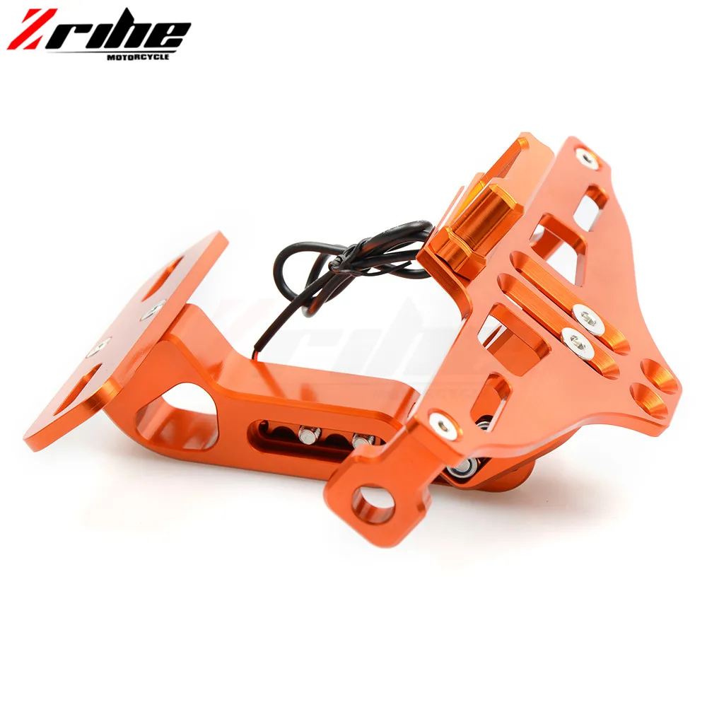 Кронштейн держатель для номерного знака мотоцикла RC 125 200 390 Enduro Supermoto SM Adventure 690