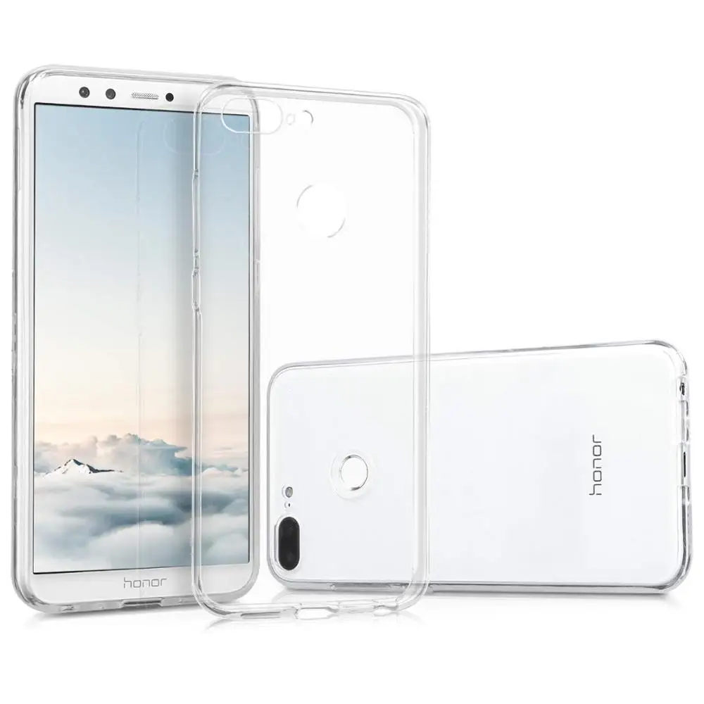Shock Absorption Transparent Dirt Resistant Fit Case For Huawei Honor 9 Lite LLD-AL00 Soft TPU Rubber Gel Bumper Back Cover |
