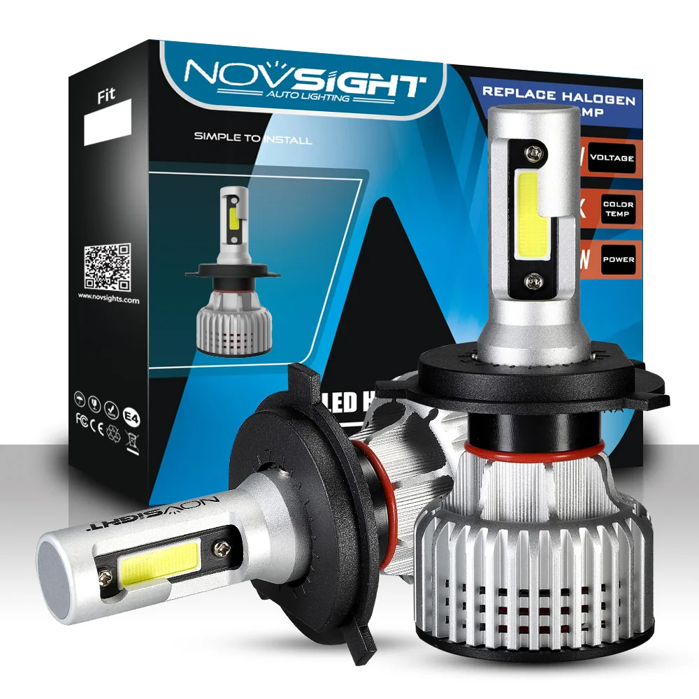 NOVSIGHT Super Bright Car Headlight Bulbs h7 led h7 h11 h1 h3 hb3 hb4